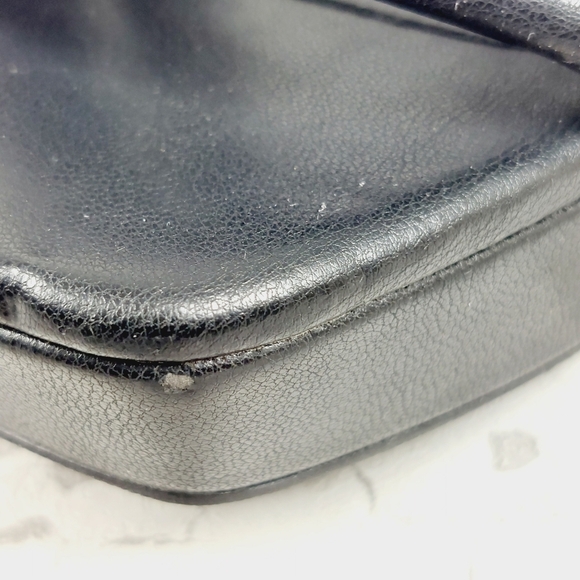 New Abound Tracy Black Faux Leather Block Heel Retro Platform Sandals A40 - Picture 13 of 14